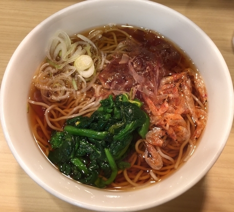 「菜の花そば（￥440）」@いろり庵きらく 戸塚店の写真