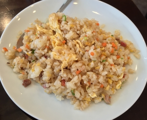 「ワンタンメンと半チャーハンのセット(¥780)」@芳園の写真