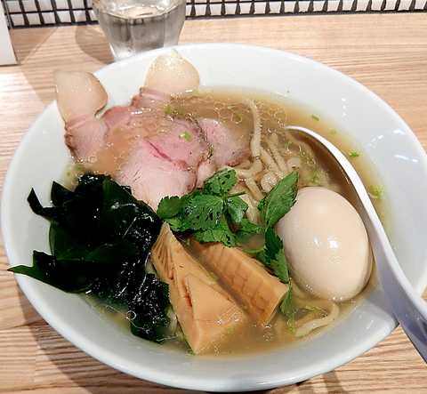 「味玉貝塩らーめん(850円）」@らーめん 改の写真