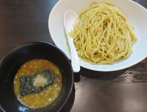 「濃厚煮干しつけ麺（中盛）800円」@煮干し中華そば 麺屋 銀星 高円寺の写真