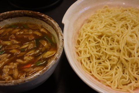 「カレー南蛮つけ麺（期間限定：不定期）」@ラーメン大至の写真