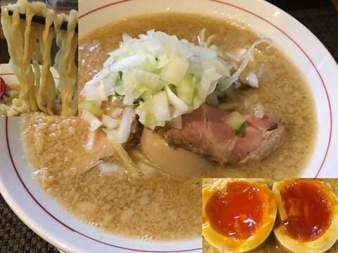 「味噌風 背脂煮干  800円」@麺庵ちとせの写真