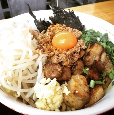 「台湾まぜそば」@ラーメン・つけ麺 爆王の写真