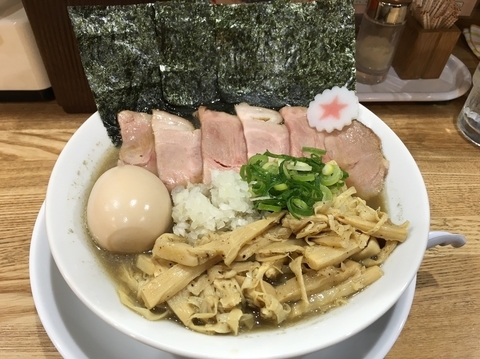 「得製煮干しラーメン（醤油）＠９３０円」@まぐちゃんラーメンの写真