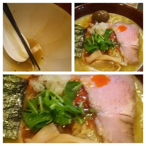 「【限定？】野菜たっぷりの濃厚塩ラーメン辛味Ver＋大盛り」@麺屋 扇 SENの写真