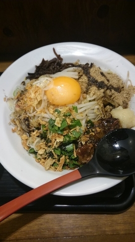 「まぜそば」@おっぺしゃん イービーンズ店の写真