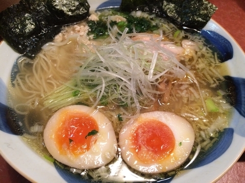 「特製とりそば（950円）」@らーめん天神下 大喜の写真