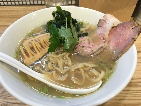 「貝塩らーめん 750円」@らーめん 改の写真