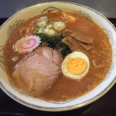 「味噌ラーメン（￥700）」@そば処 さか本の写真