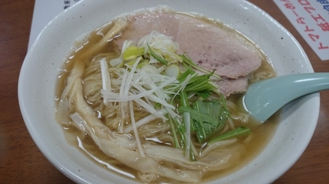 「煮干中華そば(醤油/大盛)」@らーめん 波の花の写真