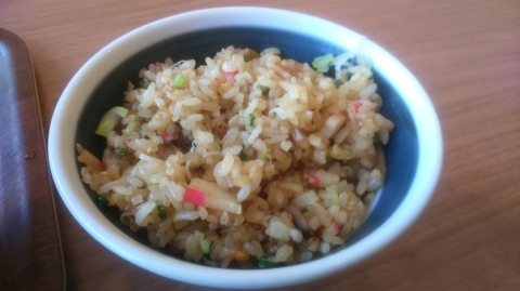 「ミニ炒飯」@麺処直久 モラージュ柏店の写真