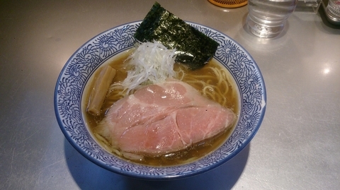 「蛤醤油そば」@豚骨一燈の写真