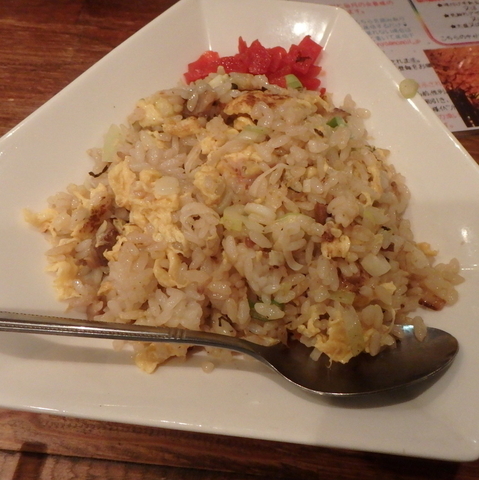 「Ｂセット(半チャーハン)(260円)」@拉麺専門店 麺やの写真