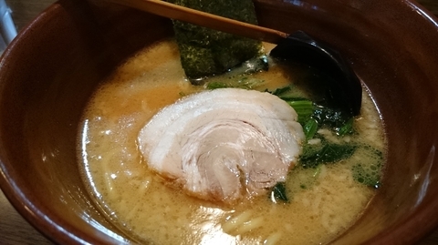 「豚骨味噌ラーメン750円」@大穀の写真