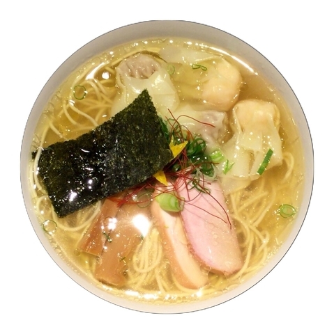 「☆白旨にこにこワンタン麺☆」@中華soba いそべの写真