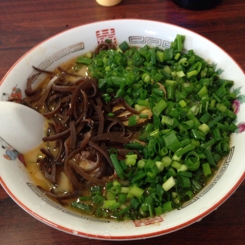 「とんこつラーメン 大盛」@熊本ラーメン みち丸の写真