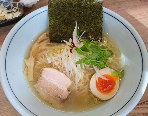 「塩SOBA」@麺家 Shumen Doushiの写真