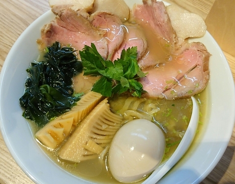 「全部入り貝塩らーめん」@らーめん 改の写真