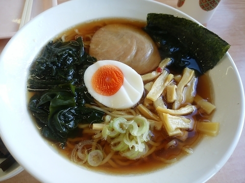 「ラーメン(並盛)650円」@道の駅 みょうぎの写真