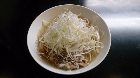 「千住葱塩らぁ麺」@牛骨らぁ麺 マタドール 本店の写真