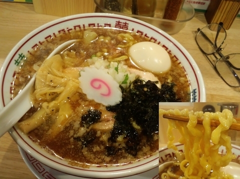 「ワハハ煮干し味玉そば850円」@中華そば ムタヒロの写真