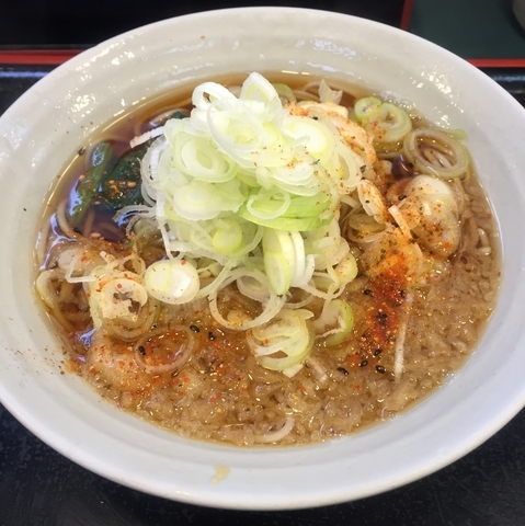 「たぬき(¥300)」@小諸そば 銀座7丁目店の写真