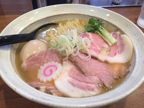 「特選　鶏そば　大盛り」@麺屋 NOROMAの写真