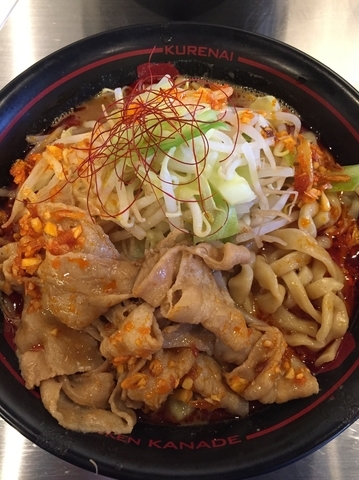 「紅らーめん  800円」@麺創研 紅 国分寺の写真