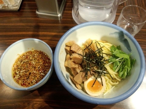 「つけ麺(並)830円」@AFURI 六本木ヒルズ店の写真