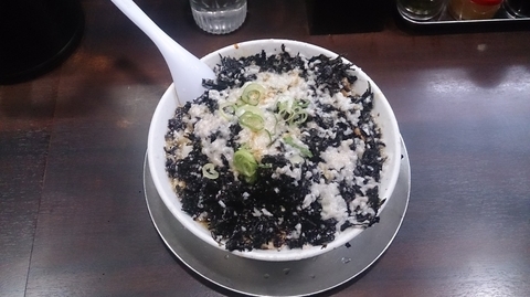 「岩のりらーめん」@らーめん潤 蒲田店の写真