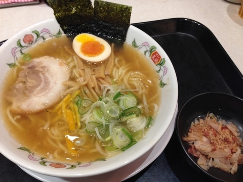 「新日本ラーメン（期間限定）」@餃子の王将 ポンテポルタ千住店の写真