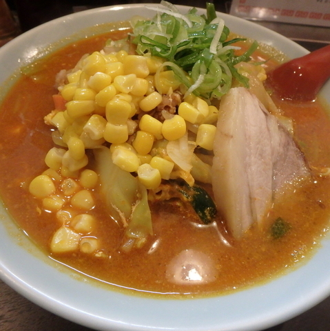 「オロチョンラーメン(850円)」@ラーメン天水 浜田駅前店の写真