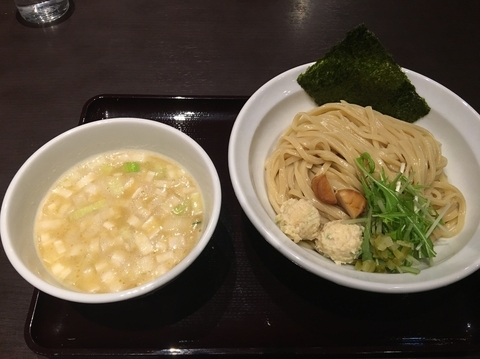 「【限定】鶏と帆立の濃厚つけ麺」@中華そば 飯村製作所の写真