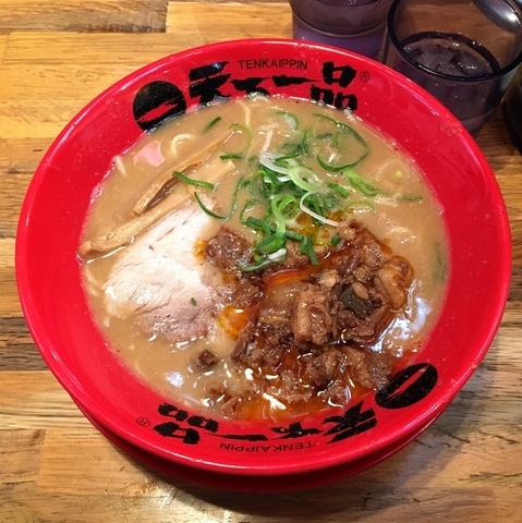 「こってり並 牛スジトッピング」@天下一品 総本店の写真