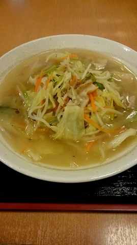 「近江風チャンポン」@極楽湯宇都宮店 お食事処の写真