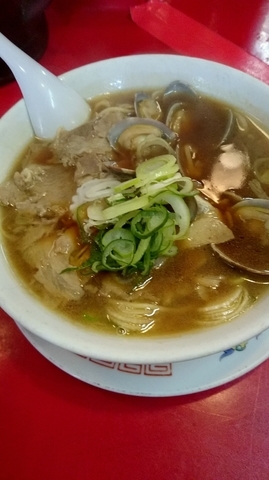 「あさり醤油ラーメン（並）」@末廣ラーメン本舗 秋田駅前分店の写真