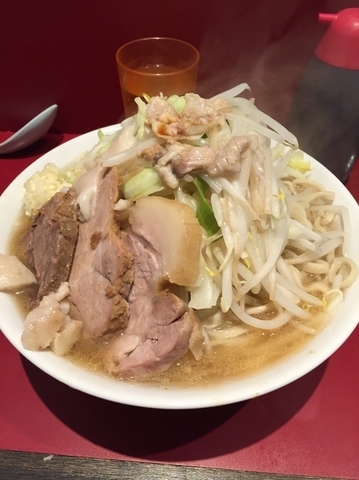 「小 ニンニク アブラ少し からめ」@ラーメン二郎 荻窪店の写真