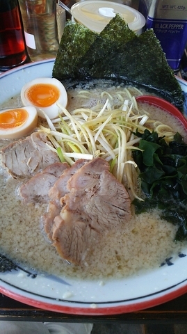 「ネギチャーシュー(脂多め)味たま」@ラーメンショップ 122号騎西店の写真