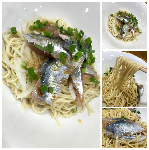 「いわしそば￥390」@寿製麺よしかわ 川越店の写真