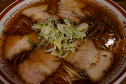 「中華そば大盛」@中華そば つし馬の写真