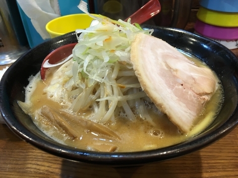 「味噌ラーメン+半ライス／￥830+0」@麺処 花田 上野店の写真