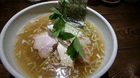 「鶏塩そば」@神田とりそば なな蓮の写真