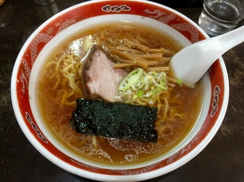 「中華そば550円」@中華そば マルナカの写真