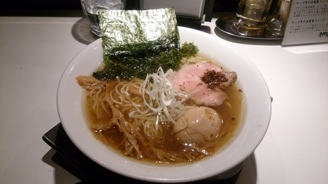 「味玉そば＋青さのり」@SOBAHOUSE金色不如帰の写真