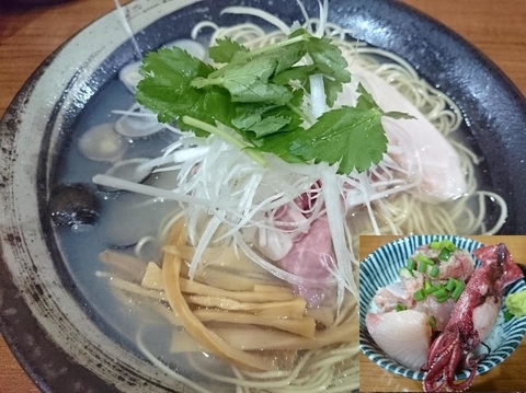 「しじみそば（塩）￥830＋海鮮丼￥400＝￥1230」@寿製麺よしかわ 川越店の写真