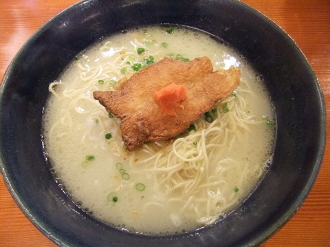 「軍鶏水炊らーめん（700円）」@鳥料理 有明の写真