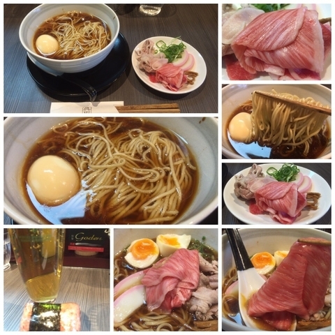 「【1周年記念】一年そば1000円＋スパム＋味玉(ﾗｰﾊﾟｽ)」@柳麺 呉田-goden-の写真