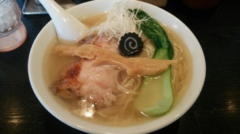 「鶏そば 大盛  \880」@上気元 いただきの写真