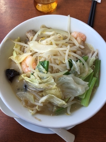 「野菜たっぷりちゃんぽん880円」@中華レストランChina Fan 草加店の写真