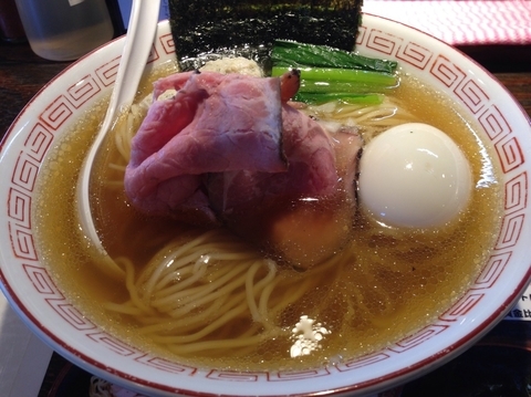 「特製煮干しラーメン + 替玉」@らぁめん小池の写真